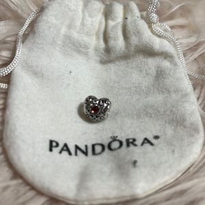 Pandora January birthstone charm